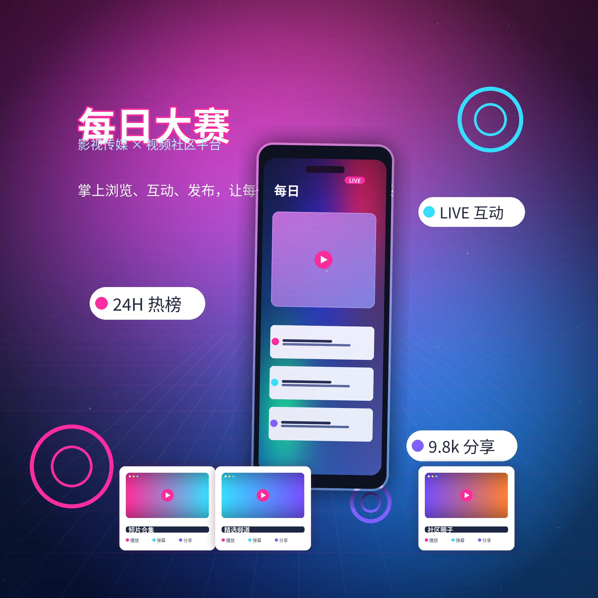 每日大赛APP移动端服务